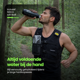 Husmero hardloopvest detail – lichtgewicht en ademend materiaal