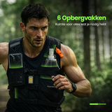 Husmero hardloopvest pasvorm – geschikt voor dames en heren
