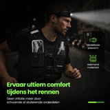 Husmero hardloopvest 360° reflecterende strepen voor veiligheid